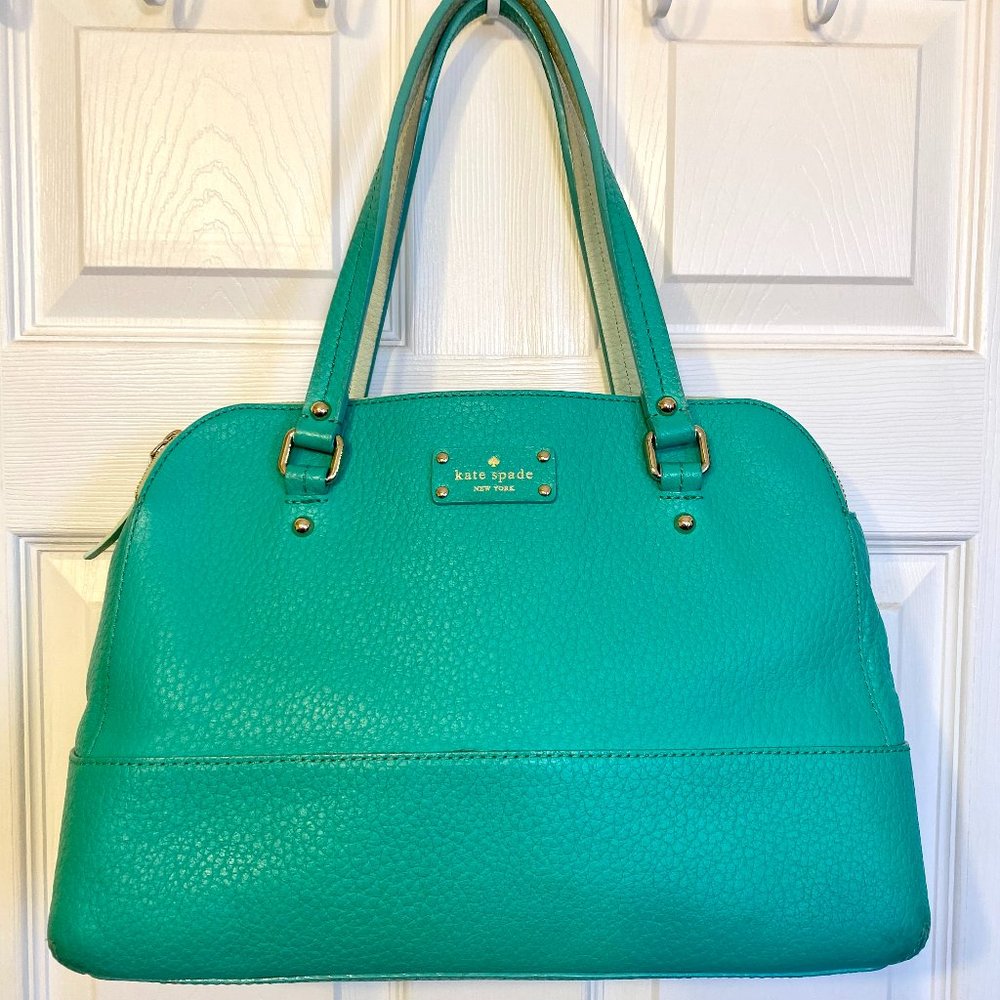 Kate Spade TEAL Grove Court Lainey Handbag